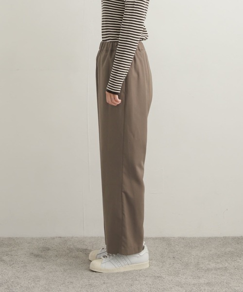 URBAN RESEARCH DOORS(アーバンリサーチドアーズ)の「裏起毛ストレートイージーパンツ(その他パンツ・レディース・ブラック/モカ/チャコールグレー・MEDIUM/SMALL)」の10枚目の写真