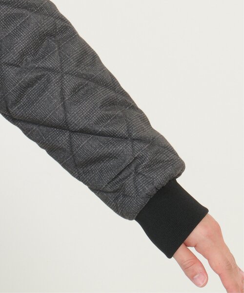 ikka(イッカ)の「ウールライク中綿キルトブルゾン(ブルゾン・メンズ・チャコールグレー/ベージュ/ネイビー・S/XL/L/M)」の17枚目の写真