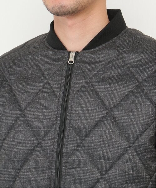 ikka(イッカ)の「ウールライク中綿キルトブルゾン(ブルゾン・メンズ・チャコールグレー/ベージュ/ネイビー・S/XL/L/M)」の19枚目の写真