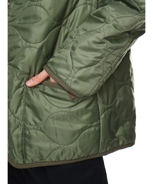 Alpha Industries（アルファインダストリーズ）の「キルティング ライナー ジャケット ブルゾン（ナイロンジャケット・メンズ・ブラック/ブラウン/オリーブ・L/LL/M）」の14枚目の写真