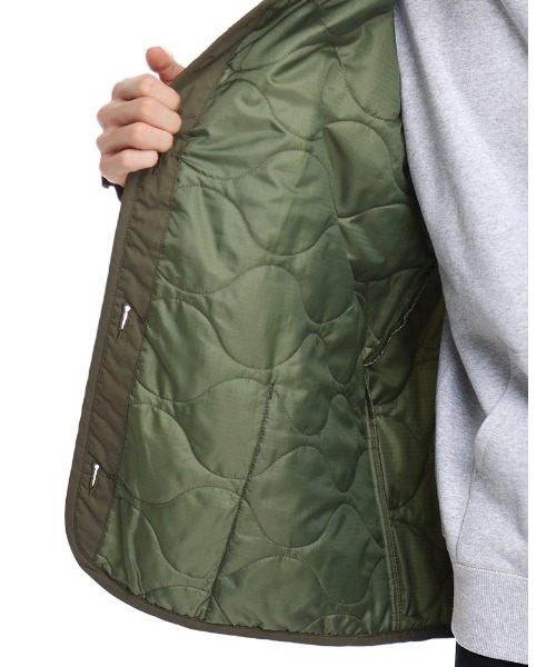 Alpha Industries（アルファインダストリーズ）の「キルティング ライナー ジャケット ブルゾン（ナイロンジャケット・メンズ・ブラック/ブラウン/オリーブ・L/LL/M）」の15枚目の写真