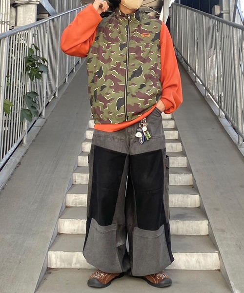 Clubhaus×OncourseTech™ ハーフジップベスト CLUBHAUS “OncourseTech” Half Zip Vest M