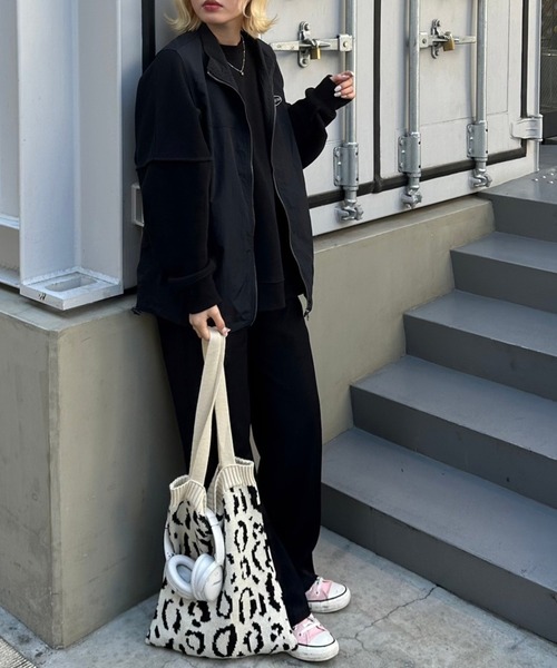 Clubhaus×OncourseTech™ ハーフジップベスト Clubhaus×OncourseTech