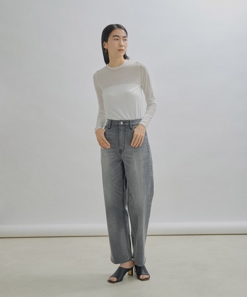 Healthy denim（ヘルシーデニム）の「【Healthy DENIM for SALON】別注Clover/ブラックデニム（デニムパンツ・レディース・ブラック系その他・22/23/24/25/26）」の19枚目の写真