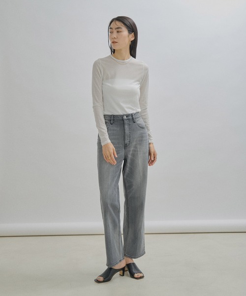 Healthy denim（ヘルシーデニム）の「【Healthy DENIM for SALON】別注Clover/ブラックデニム（デニムパンツ・レディース・ブラック系その他・22/23/24/25/26）」の20枚目の写真