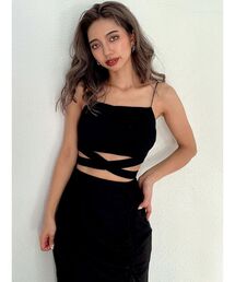 GYDA | ウエストクロステレコビスチェ(キャミソール)