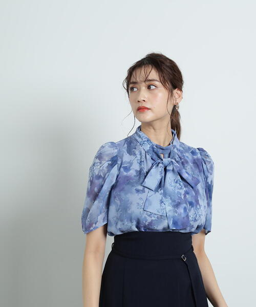 最新作ジル大人気完売フラワーブラウス JILL STUART（ジルスチュアート）の「◇シェリルフラワーブラウス