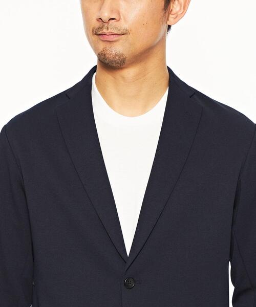green label relaxing(グリーンレーベルリラクシング)の「【WEB限定】JUSTFIT メッシュ 2B ジャケット(テーラードジャケット・メンズ・ネイビー/グレー・S/M/XL/L)」の11枚目の写真