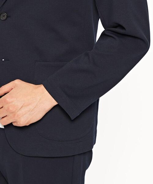 green label relaxing(グリーンレーベルリラクシング)の「【WEB限定】JUSTFIT メッシュ 2B ジャケット(テーラードジャケット・メンズ・ネイビー/グレー・S/M/XL/L)」の12枚目の写真