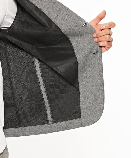 green label relaxing(グリーンレーベルリラクシング)の「【WEB限定】JUSTFIT メッシュ 2B ジャケット(テーラードジャケット・メンズ・ネイビー/グレー・S/M/XL/L)」の17枚目の写真