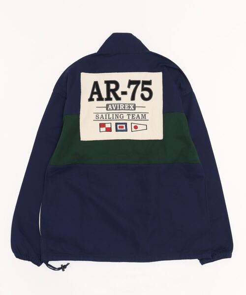 AVIREX(アヴィレックス)の「【直営店限定】SAILING TEAM SHIRT / 長袖 セイリング チーム シャツ / AVIREX / アヴィレックス(シャツ/ブラウス・メンズ・ホワイト/グリーン/ネイビー・L/XL/M)」の6枚目の写真