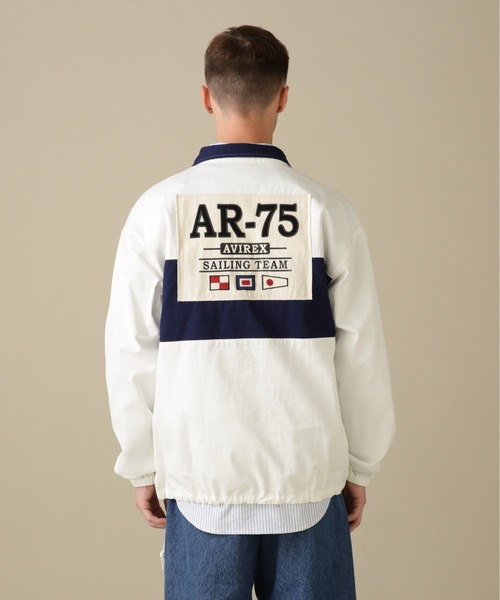 AVIREX(アヴィレックス)の「【直営店限定】SAILING TEAM SHIRT / 長袖 セイリング チーム シャツ / AVIREX / アヴィレックス(シャツ/ブラウス・メンズ・ホワイト/グリーン/ネイビー・L/XL/M)」の20枚目の写真