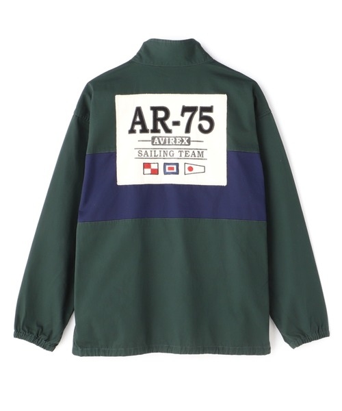 AVIREX(アヴィレックス)の「【直営店限定】SAILING TEAM SHIRT / 長袖 セイリング チーム シャツ / AVIREX / アヴィレックス(シャツ/ブラウス・メンズ・ホワイト/グリーン/ネイビー・L/XL/M)」の8枚目の写真