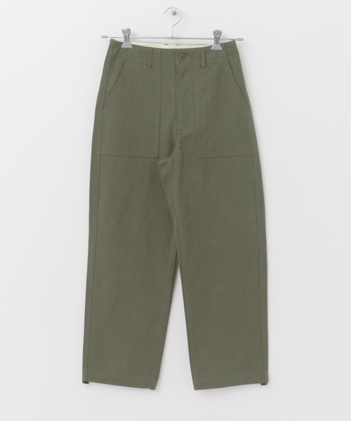 FORK&SPOON（フォークアンドスプーン）の「FORK&SPOON　ヘムドローベイカーパンツ（その他パンツ・レディース・カーキ/ネイビー・1/2）」の22枚目の写真