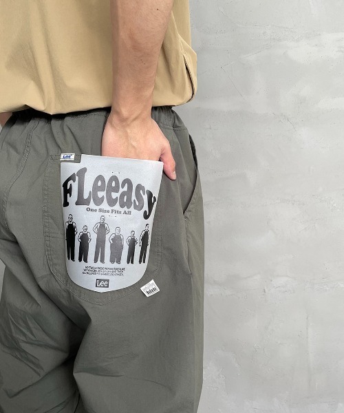 Lee（リー）の「【WEB限定】[LEE/リー] FLeeasy イージーパンツ（その他パンツ・レディース・カーキ/ナチュラル/インディゴブルー/ライトインディゴブルー/オリーブ/ネイビー/ブラック/ベージュ・F）」の20枚目の写真
