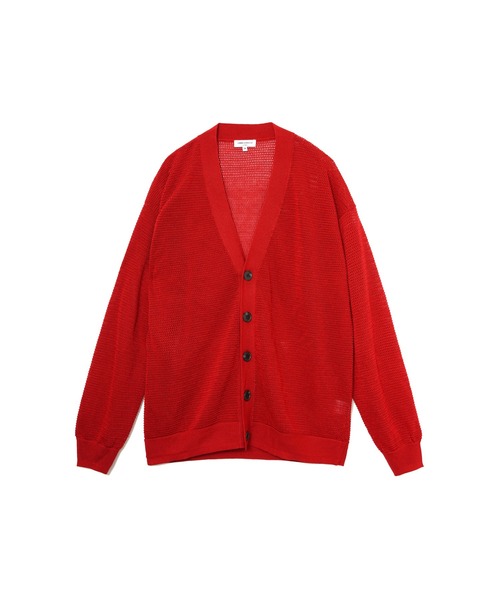 AMERICAN RAG CIE」 カーディガン M レッド メンズ AMERICAN RAG CIE 