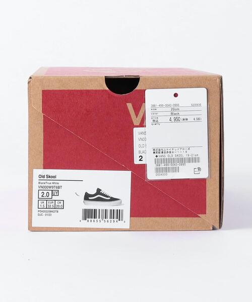 VANS(バンズ)の「<VANS> OLD SKOOL オールドスクール 19cm-21cm(スニーカー・キッズ・ブラック・21cm/20cm/19cm)」の11枚目の写真