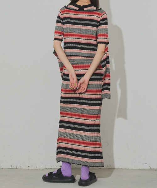 CORCOVADO レッド ワンピース　カーディガン セット S/M ニットカーデセットキャミワンピース/TT517406 – MISCH MASCH|31