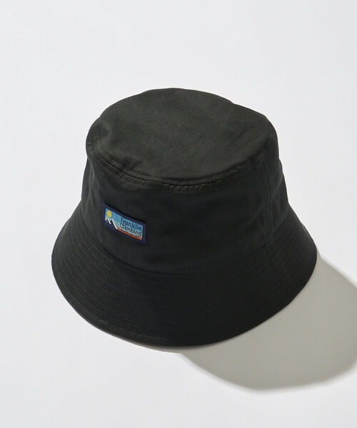 Franklin Climbing（フランクリンクライミング）の「【Franklin Climbing】ツイルロゴバケットハット ワンポイントロゴ（ハット・メンズ・ベージュ/ライトパープル/ブラック・FREE）」の2枚目の写真