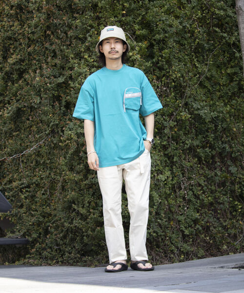 Franklin Climbing（フランクリンクライミング）の「【Franklin Climbing】ツイルロゴバケットハット ワンポイントロゴ（ハット・メンズ・ベージュ/ライトパープル/ブラック・FREE）」の7枚目の写真