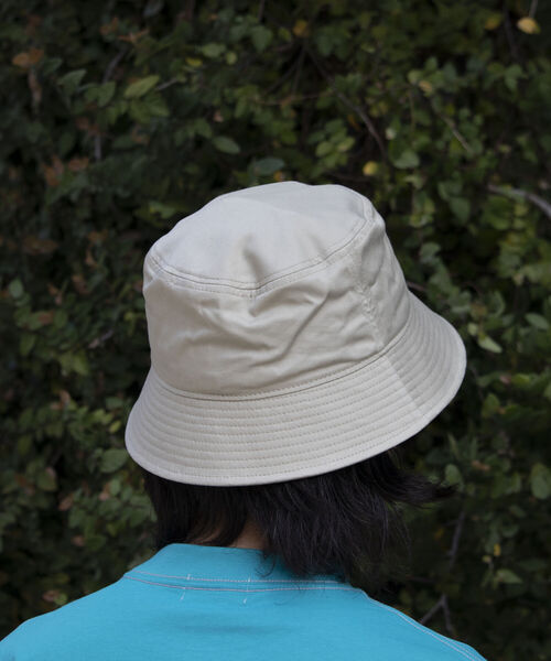 Franklin Climbing（フランクリンクライミング）の「【Franklin Climbing】ツイルロゴバケットハット ワンポイントロゴ（ハット・メンズ・ベージュ/ライトパープル/ブラック・FREE）」の9枚目の写真