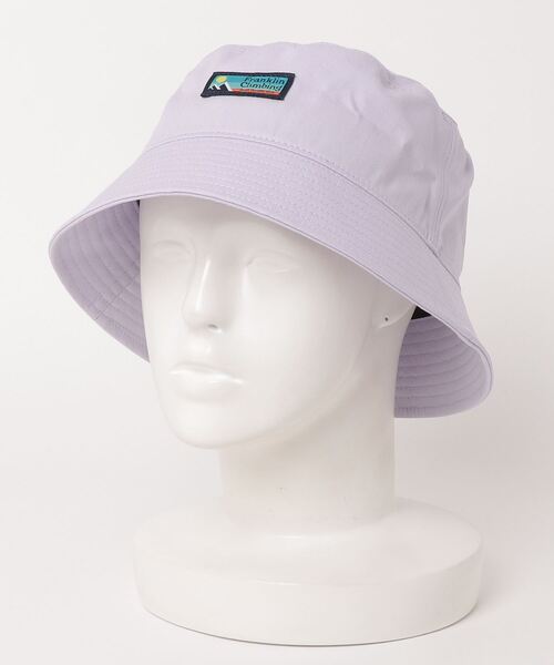 Franklin Climbing（フランクリンクライミング）の「【Franklin Climbing】ツイルロゴバケットハット ワンポイントロゴ（ハット・メンズ・ベージュ/ライトパープル/ブラック・FREE）」の16枚目の写真