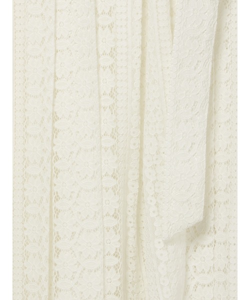 PAMEO POSE(パメオポーズ)の「Lace Wrap Skirt(スカート・レディース・ホワイト/ブラック/レッド・FREE)」の17枚目の写真