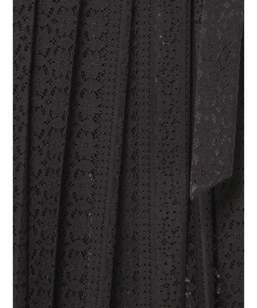 【PAMEO POSE】RIBBON PLEATED SKIRT【パメオポーズ】 PAMEO POSE】RIBBON PLEATED SKIRT【パメオポーズ】