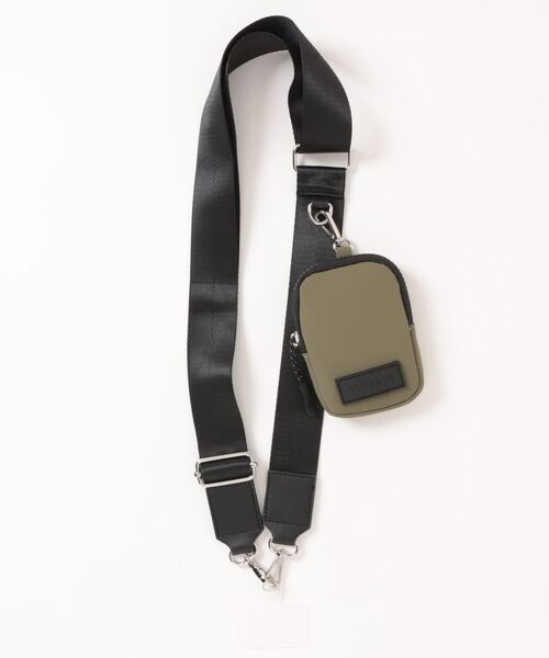notch.（ノッチ）の「ポーチ付きベルトストラップ（スマホグッズ・メンズ・グレー/グリーン系その他/ブラック/オレンジ/グリーン・ONESIZE）」の3枚目の写真