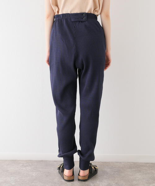 SEEALL（シーオール）の「【SEEALL / シーオール】RIB パンツ（その他パンツ・レディース・ネイビー・SMALL）」の15枚目の写真