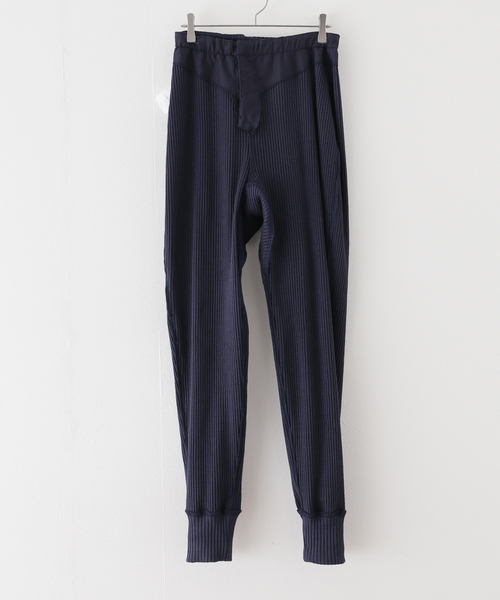 SEEALL（シーオール）の「【SEEALL / シーオール】RIB パンツ（その他パンツ・レディース・ネイビー・SMALL）」の14枚目の写真