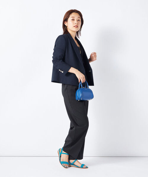NOLLEY’S Sophi(ノーリーズソフィ)の「《手洗い可能》ニットベアトップ(チューブトップ・レディース・ブラック/ベージュ・38)」の13枚目の写真