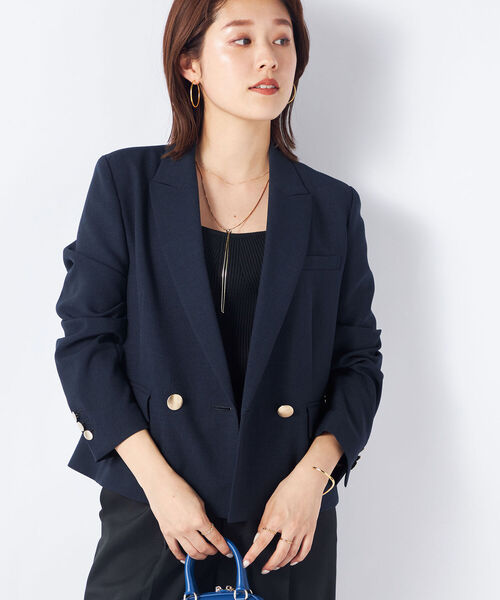 NOLLEY’S Sophi(ノーリーズソフィ)の「《手洗い可能》ニットベアトップ(チューブトップ・レディース・ブラック/ベージュ・38)」の18枚目の写真