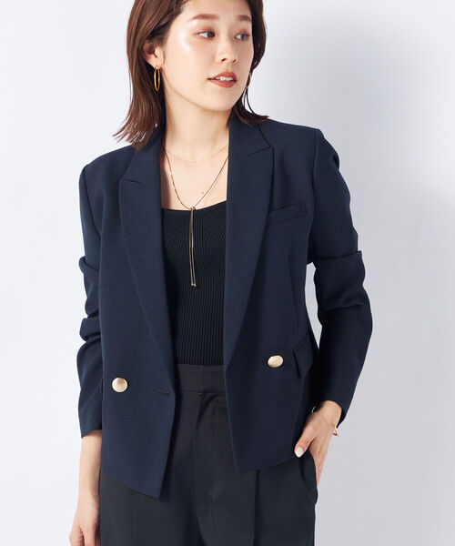 NOLLEY’S Sophi(ノーリーズソフィ)の「《手洗い可能》ニットベアトップ(チューブトップ・レディース・ブラック/ベージュ・38)」の19枚目の写真
