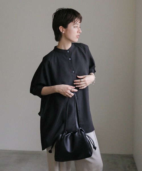 select MOCA(セレクトモカ)の「ダブルハンドルクラシックバッグ(ハンドバッグ・レディース・シルバー/オリーブ/ブラック・FREE)」の17枚目の写真