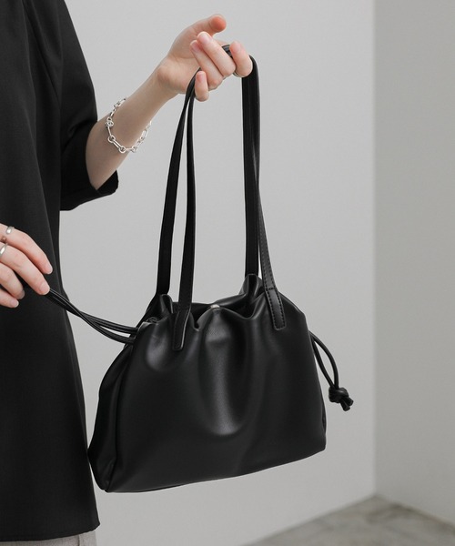 select MOCA(セレクトモカ)の「ダブルハンドルクラシックバッグ(ハンドバッグ・レディース・シルバー/オリーブ/ブラック・FREE)」の13枚目の写真