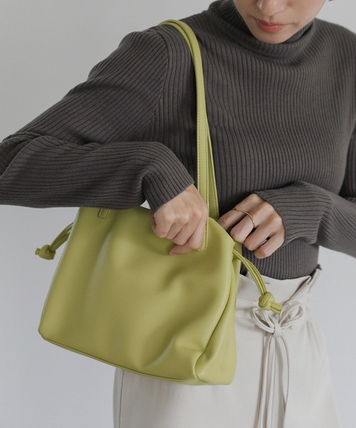 select MOCA(セレクトモカ)の「ダブルハンドルクラシックバッグ(ハンドバッグ・レディース・シルバー/オリーブ/ブラック・FREE)」の21枚目の写真