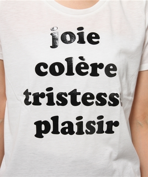 OUTLET(アウトレット)の「【CIAOPANIC TYPY】JOIE光沢ラバープリントTシャツ(Tシャツ/カットソー・レディース・ホワイト・FREE)」の7枚目の写真