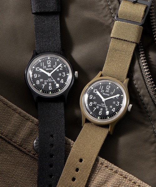 セール】KELTON/ケルトン Jungle / Camper watch 腕時計 KEL-9123222J