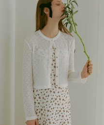 EFOLE | 【EFOLE】フラワー レース コンパクト カーディガン(カーディガン/ボレロ)