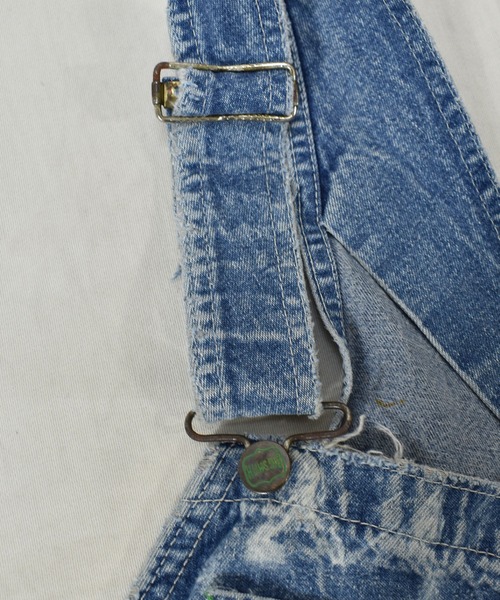 BIG SMITH（ビッグスミス）の「【ヴィンテージ古着】60's-70's BIG SMITH/ビッグスミス デニム オーバーオール USA製（サロペット/オーバーオール・メンズ・ブルー・34）」の10枚目の写真