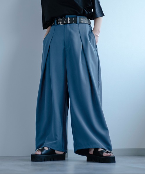 Ellno Loset(エルノロゼット)の「2wayドロストバルーンパンツ(その他パンツ・メンズ・ブラック/ブルー・MEDIUM/SMALL/LARGE)」の2枚目の写真