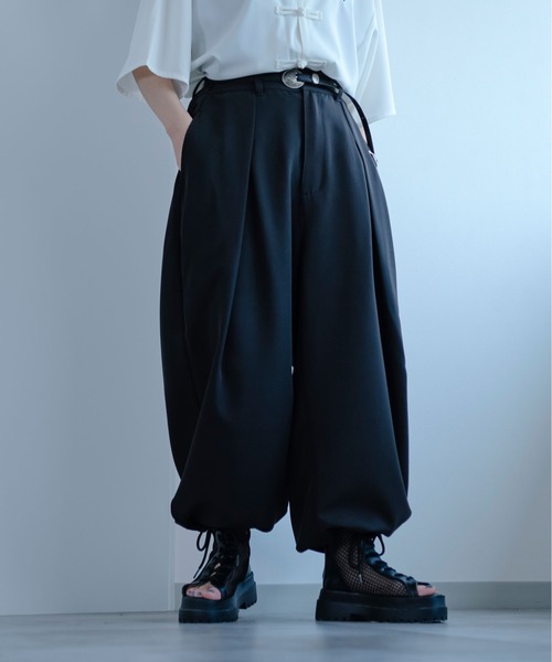 Ellno Loset(エルノロゼット)の「2wayドロストバルーンパンツ(その他パンツ・メンズ・ブラック/ブルー・MEDIUM/SMALL/LARGE)」の20枚目の写真