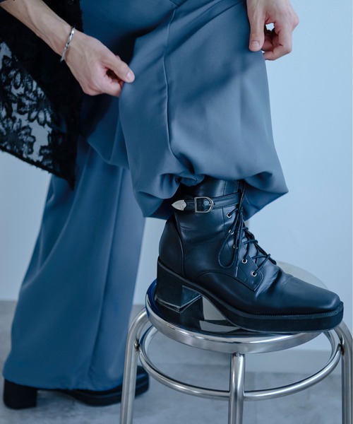 Ellno Loset(エルノロゼット)の「2wayドロストバルーンパンツ(その他パンツ・メンズ・ブラック/ブルー・MEDIUM/SMALL/LARGE)」の6枚目の写真