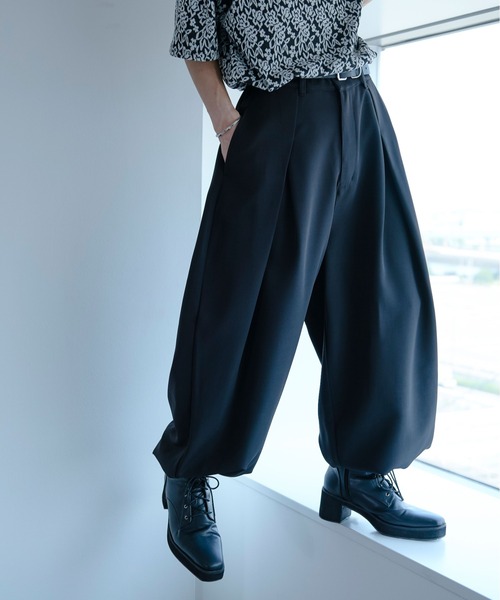 Ellno Loset(エルノロゼット)の「2wayドロストバルーンパンツ(その他パンツ・メンズ・ブラック/ブルー・MEDIUM/SMALL/LARGE)」の19枚目の写真