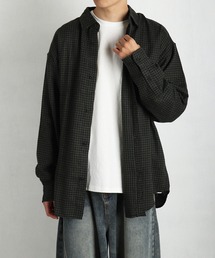 Limited Line Naive Magic（リミテッドラインナイーブマジック）の「Limited Line Naive Magic フランネルシャツ オンブレチェック ビックシルエット 長袖シャツ（シャツ/ブラウス）」