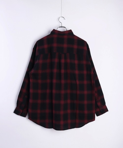 インターメッツォ シャツ Mサイズ 赤 レッド チェック 長袖 インターメッツォ シャツ Mサイズ 赤 レッド チェック 長袖 インター