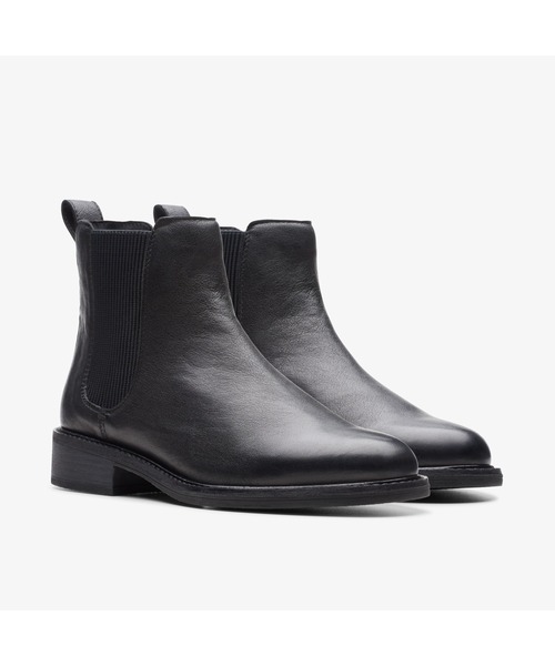 Clarks（クラークス）の「Cologne Arlo2 / コロンアルロ2 （ブラックレザー）（ブーツ・レディース・ブラック・UK3/UK3.5/UK4/UK4.5/UK5/UK5.5/UK6）」の4枚目の写真