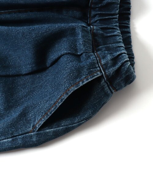 BREEZE（ブリーズ）の「【20周年復刻シリーズ】プレミアムワイドパンツ（その他パンツ・キッズ・インディゴブルー/カーキ・80/90/100/110/120/130/140/150）」の17枚目の写真