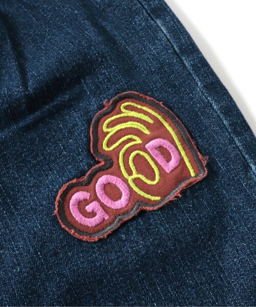 BREEZE（ブリーズ）の「【20周年復刻シリーズ】プレミアムワイドパンツ（その他パンツ・キッズ・インディゴブルー/カーキ・80/90/100/110/120/130/140/150）」の18枚目の写真